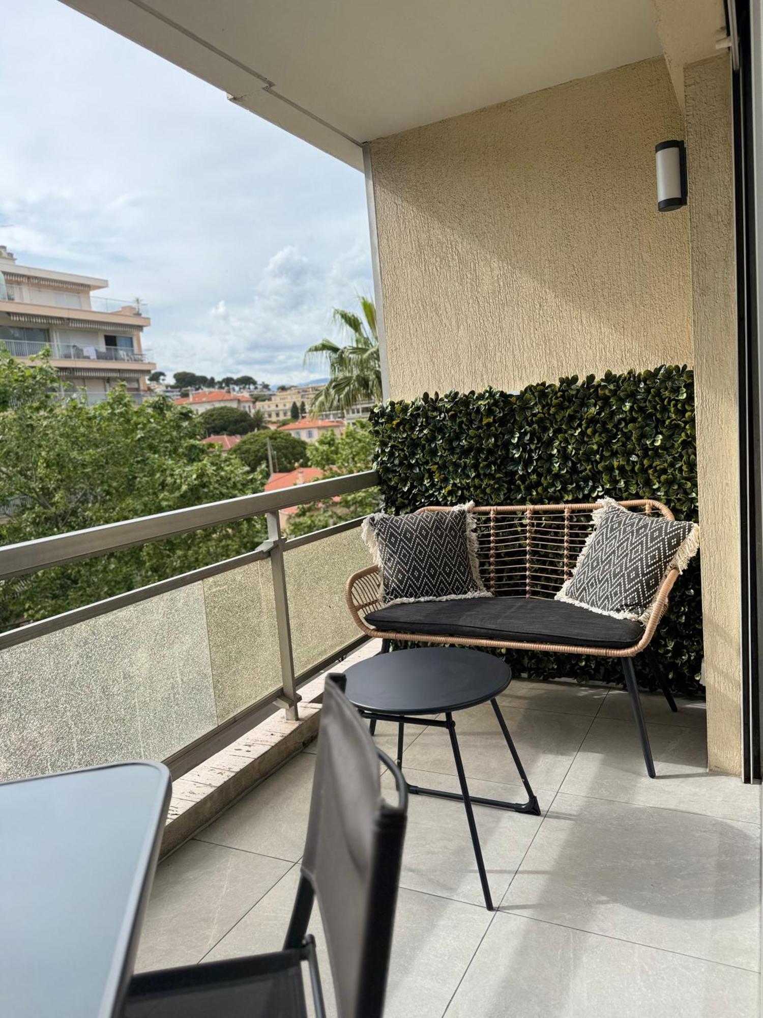 Cosy Appartement, Centre-Ville Cannes, Terrasse, Clim Esterno foto