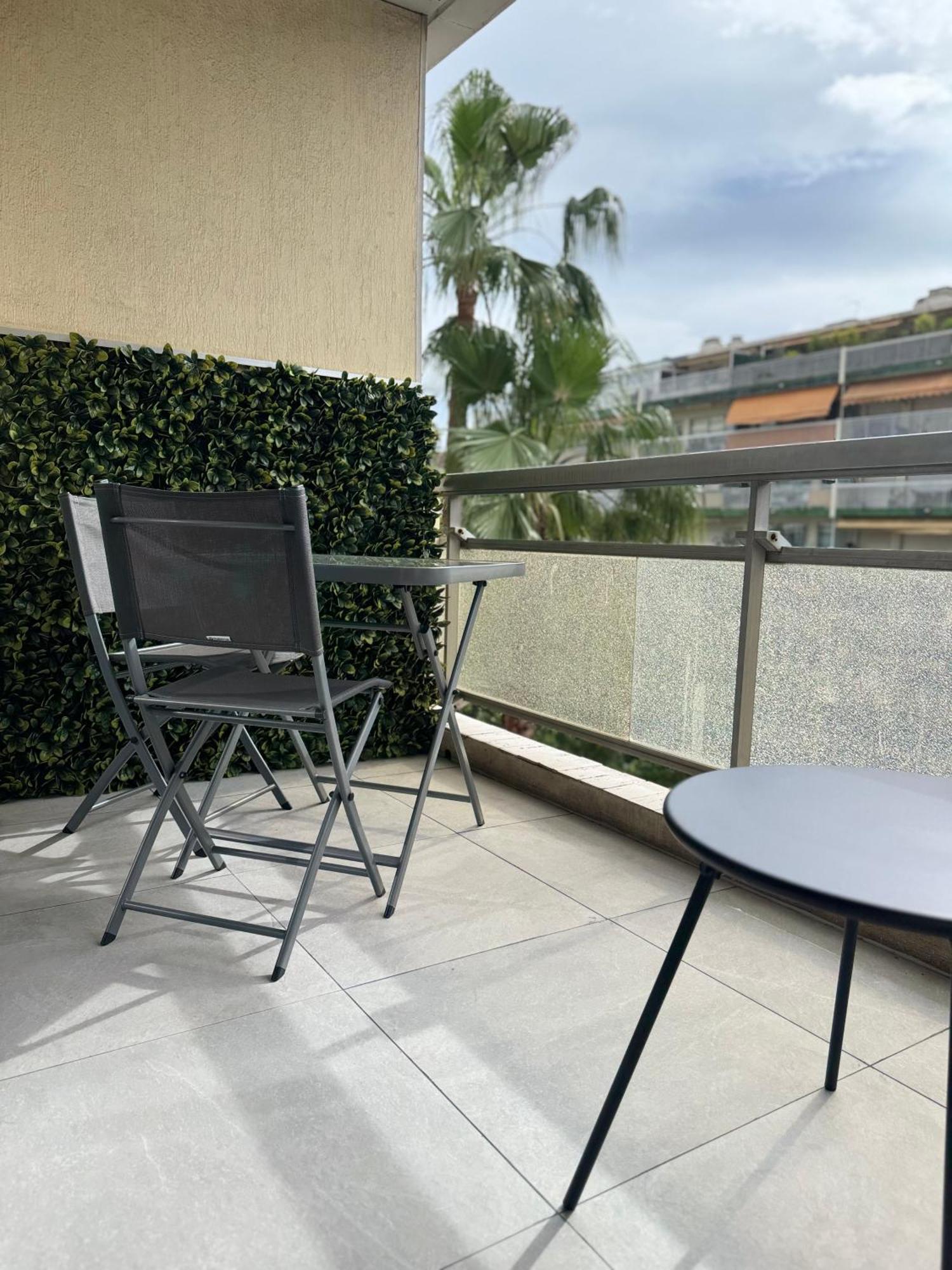 Cosy Appartement, Centre-Ville Cannes, Terrasse, Clim Esterno foto